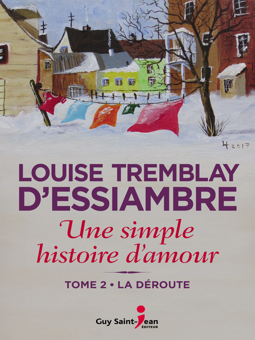 Cover image for Une simple histoire d'amour, tome 2